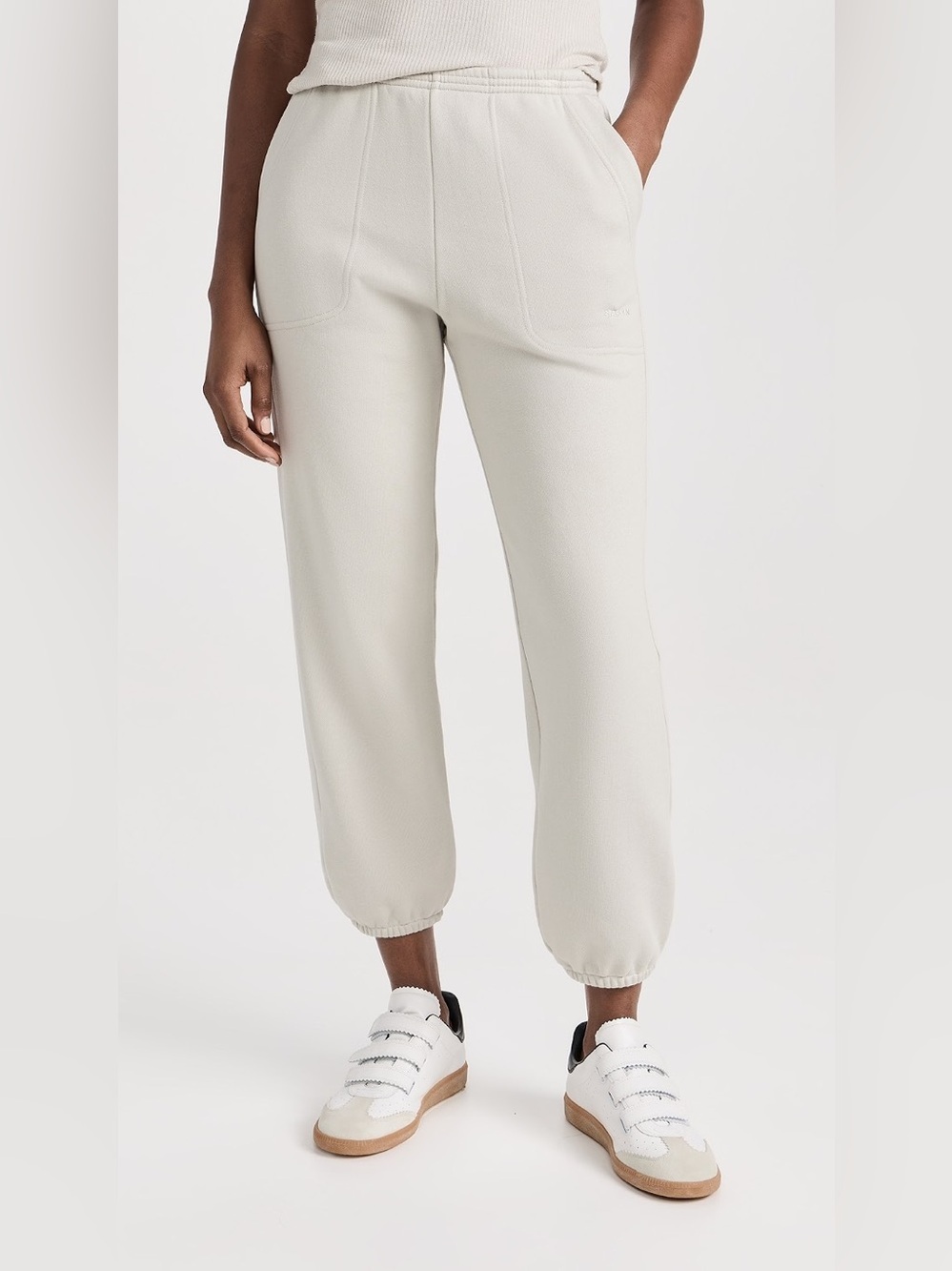Sablyn Sweatpants with Pockets in Blizzard